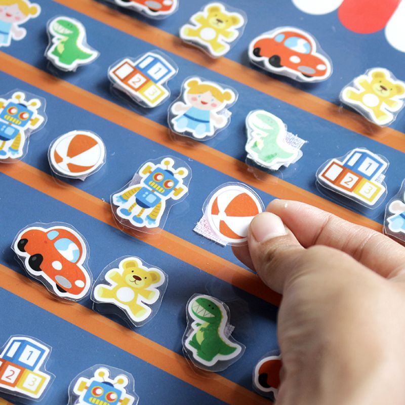 Wuffyland Busy Page Mengurutkan Pola Mainan Edukasi Anak