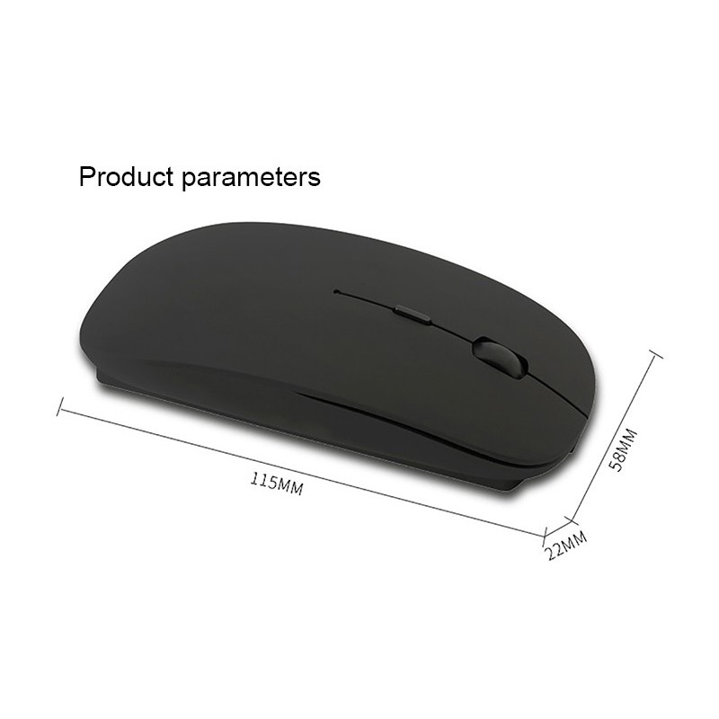 BUBM Wireless Optical Mouse 2.4G - WXSB (ORIGINAL) - Black