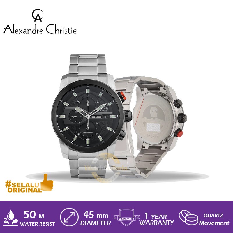 Alexandre Christie AC 6559 MC BTBBA AC6559 MCBTBBA Original Murah