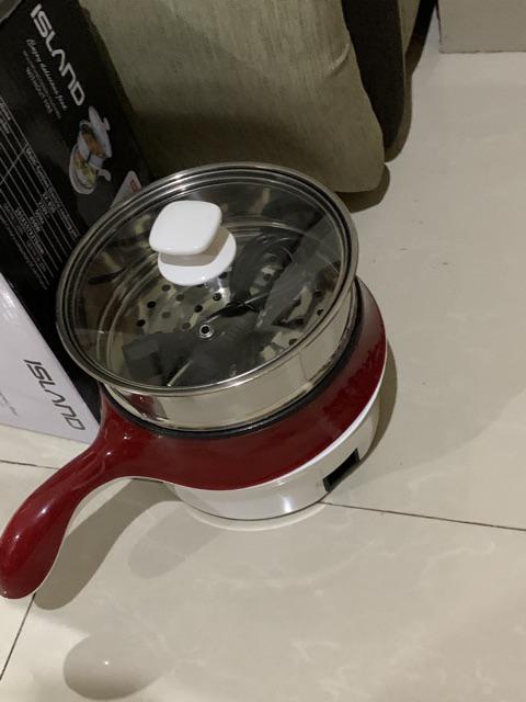 Multifungsi Electric Fry Pan Panci Listrik Lapisan Keramik New (random)