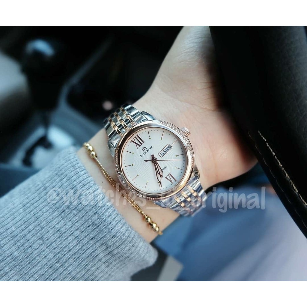 Jam Tangan Couple Excellence Original