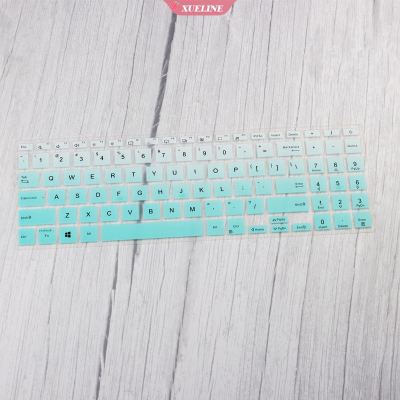 Skin Silikon Pelindung Keyboard 15.6 &quot;Anti Air Untuk Lenovo Inspiron ASUS S5600F X521IA V50E