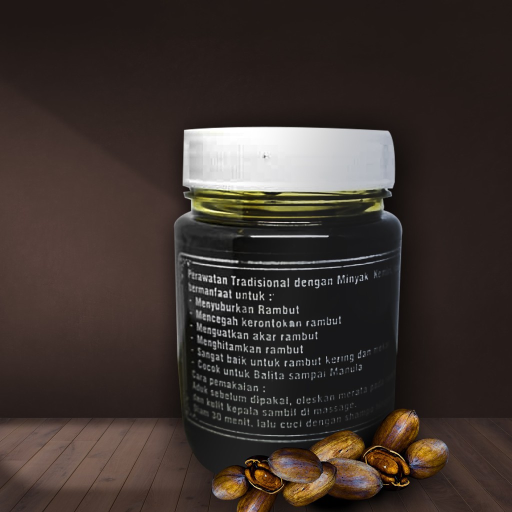 djava rempah (minyak kemiri bakar)