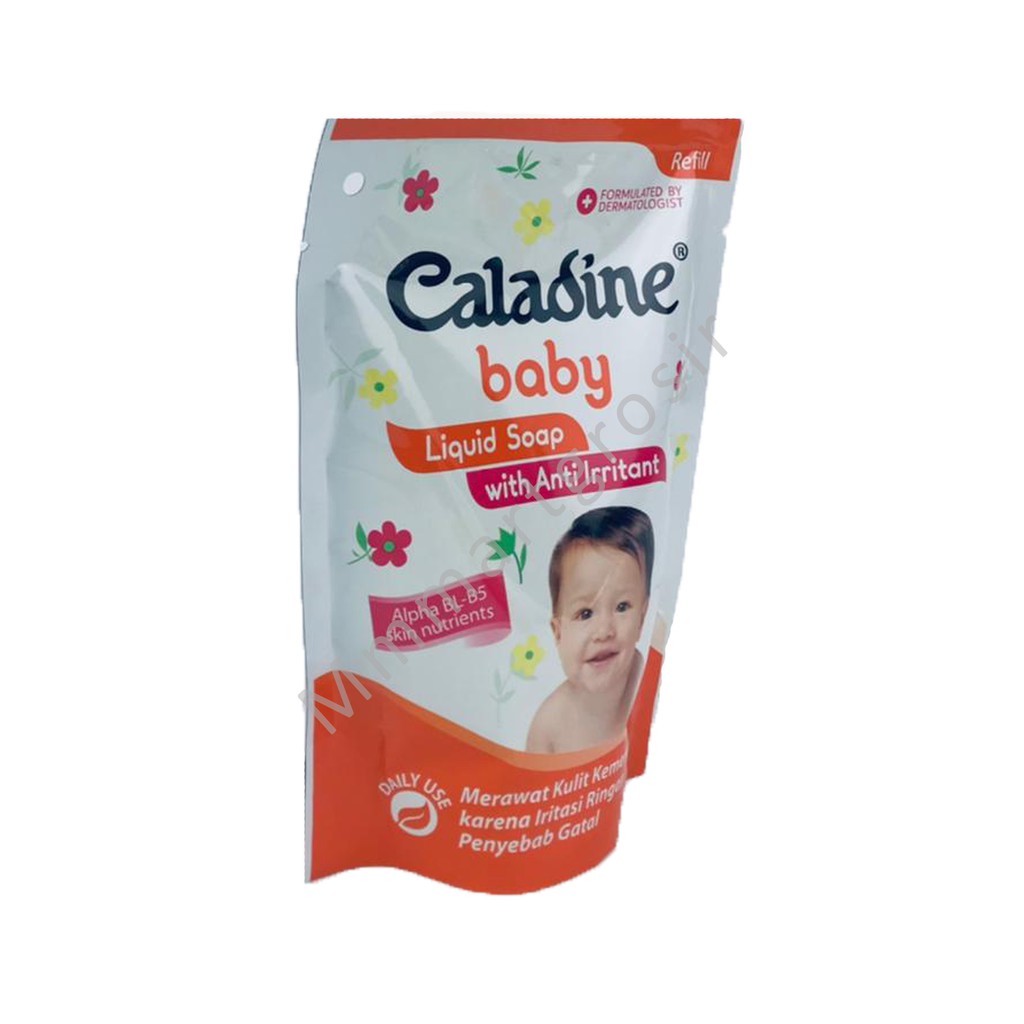 Caladine baby / Liquid Soap with anti irritant / Sabun mandi cair / reffil 210ml