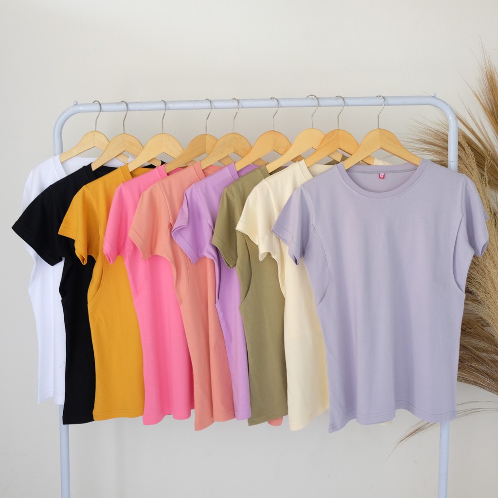 baju menyusui kaos busui bukaan kanan kiri friendly bahan adem bamboo lembut