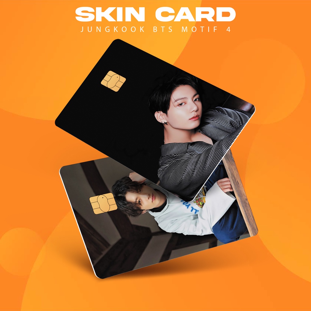 [BM Skin Card] Jungkook bts #4 ||  Garskin | Cover ATM / E - Money / Flazz - Anti Air