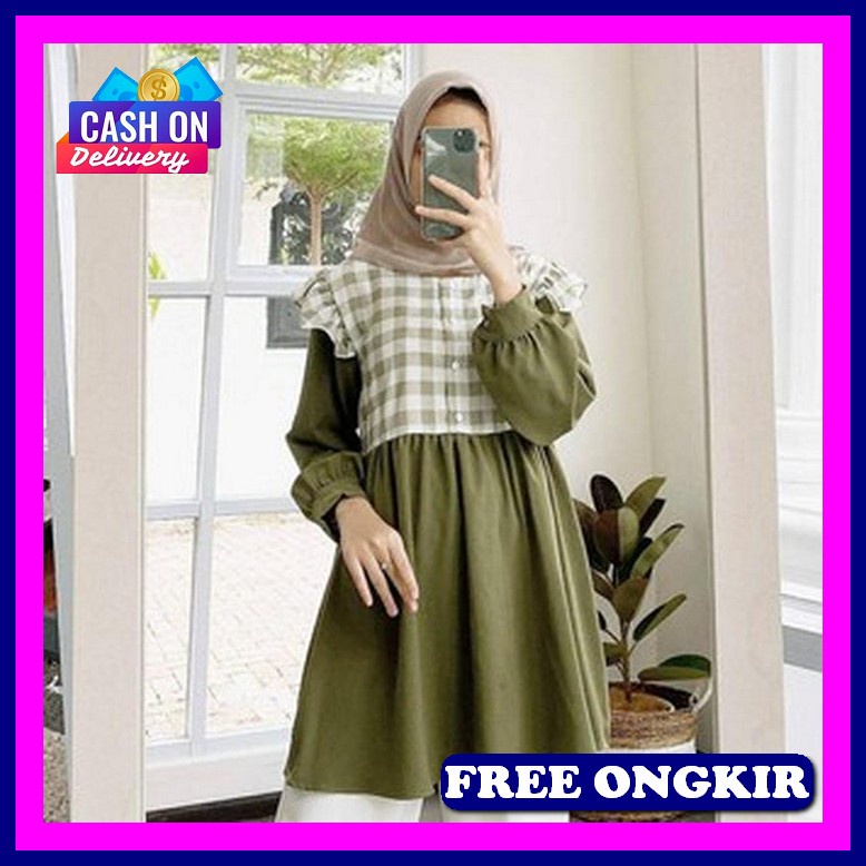 Atasan Cewe Baru 2023 Atasan Wanita Muslim Kekinian Buju Wanita Muslim Bsju Remaja Terbaru 2023 Baju