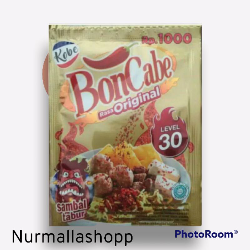 Bon Cabe® Sambal Tabur Sachet Kemasan Level 15-30-50 (1 PCS)