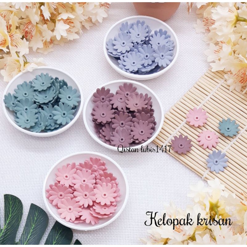 Kelopak pearl dove|kelopak metalik|mangkok