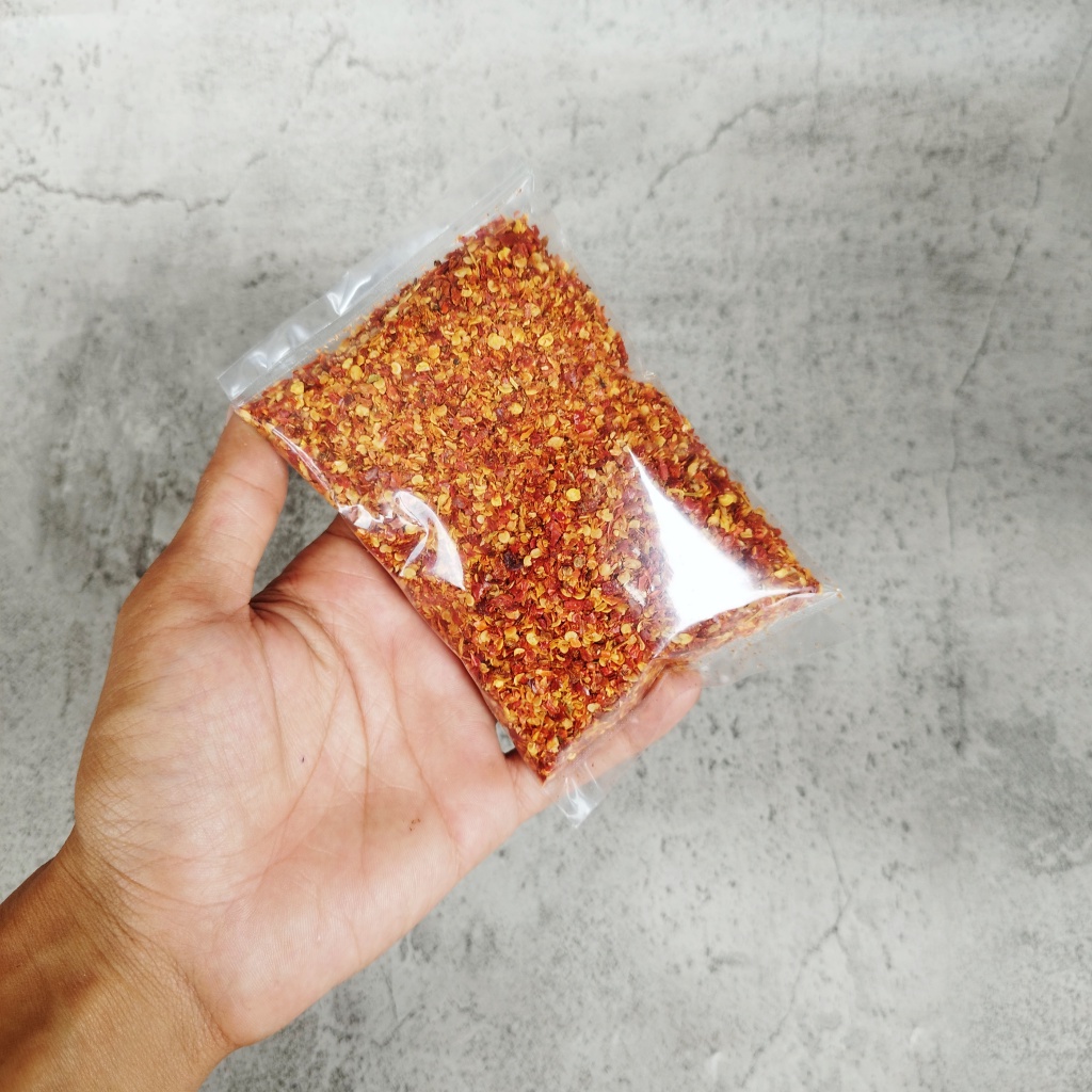 Cabai Bubuk Kasar Super Pedas 50 gr