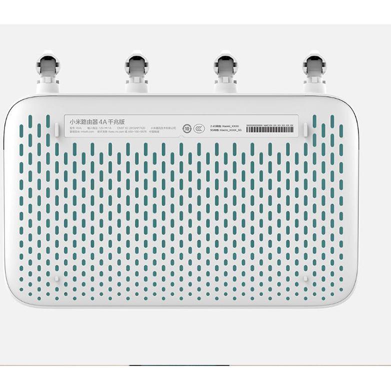 Mi Router 4A Gigabit Edition Dual Core AC1200 IEEE 802.11AC 4 Antenna R4A White Grab Medan