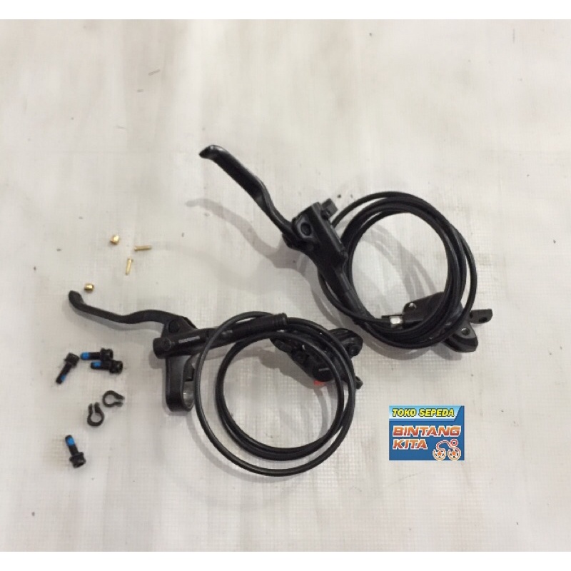 Brakeset Brake Set Rem Hidrolik Shimano MT200