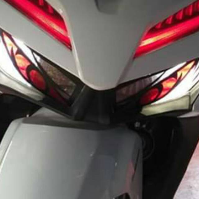 Modif Stiker Lampu Vario 125 150 Semua Type Vario Motif Eagle Eye Mini Shopee Indonesia