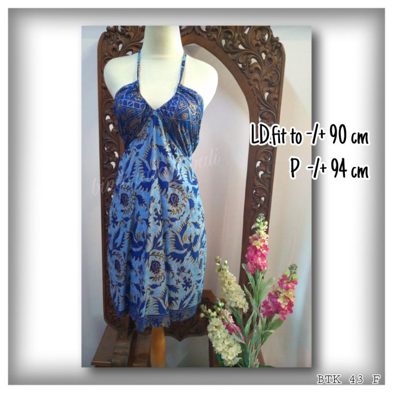 dress wanita dress tali batik dress sexy fashion wanita dress batik motif bali dress cantik