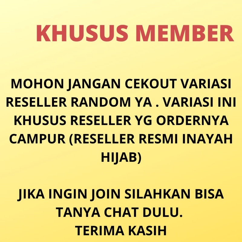 Hijab arrafi AR 179 hijab instan || INAYAHHIJAB-Member random