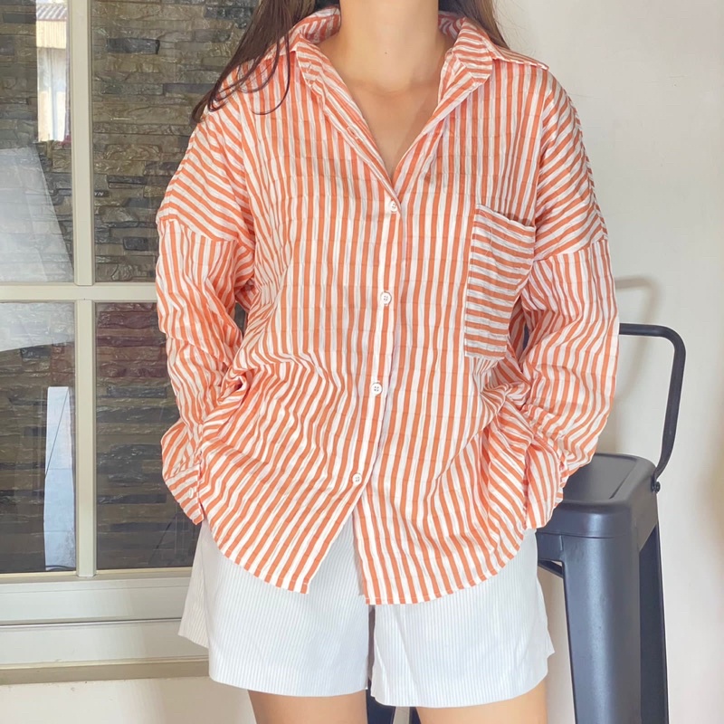 KEMAJA SALUR WANITA PANJANG OVERSIZED / shirt