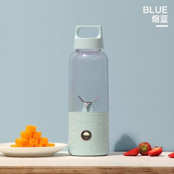 VITAMER / BLENDER VITAMER / Vitamer Portable Juicer/ Vitamer 500ml - Biru Muda