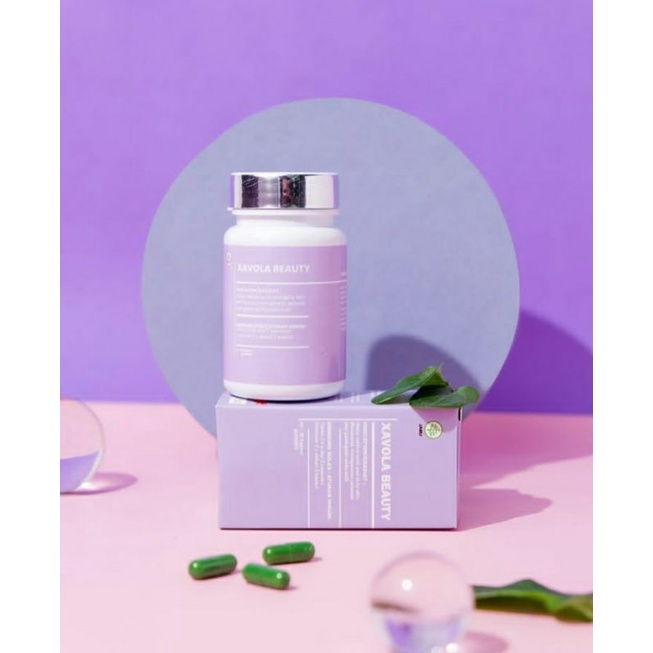 XAVOLA BEAUTY ORIGINAL 100% || KAPSUL MEMUTIHKAN KULIT PERMANEN AMAN BPOM✔️