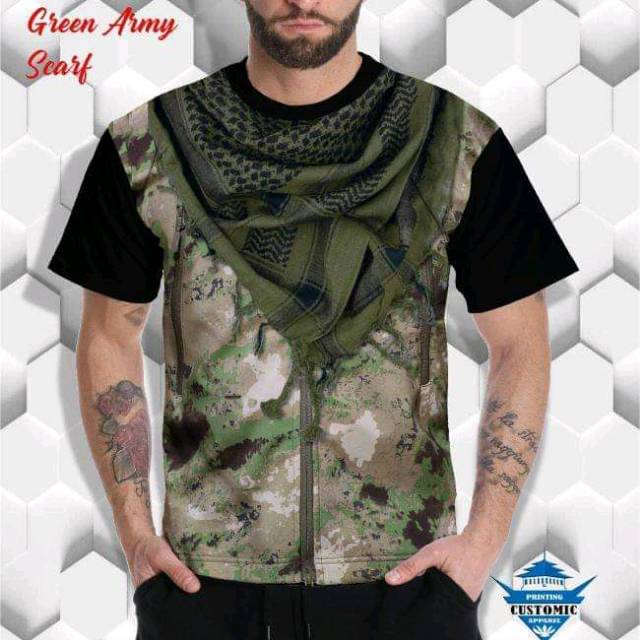 TERLARIS Kaos Sorban / Kaos 3D / Kaos Print / Kaos Sorban Motif / Kaos Sorban Cowok / Kaos Pria