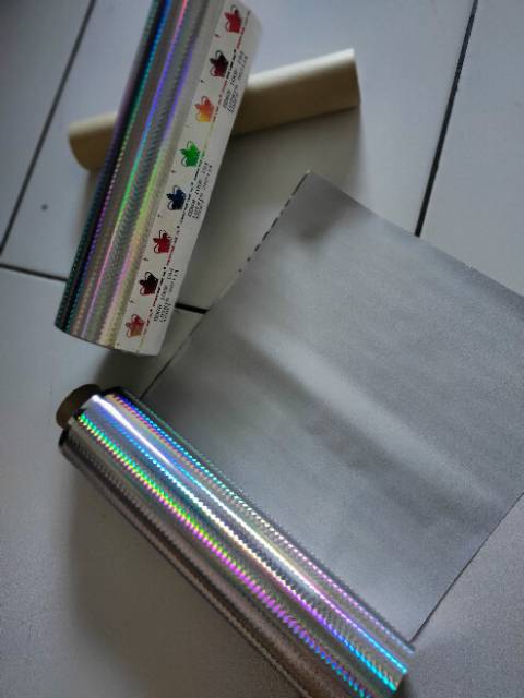 HOT STAMPING FOIL / HOLOGRAM FOIL / HOLOGRAPHIC FOIL MOTIF PANAH 194 GRADE A CROWN USA ORI