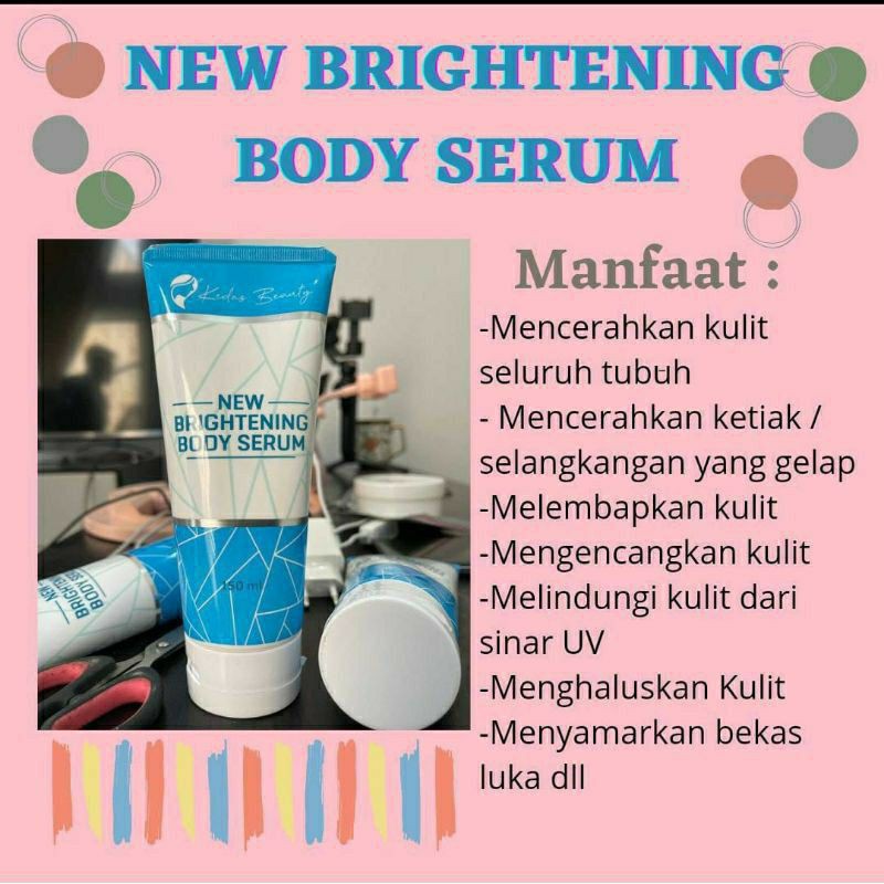 (NEW) body serum kedas beauty bpom