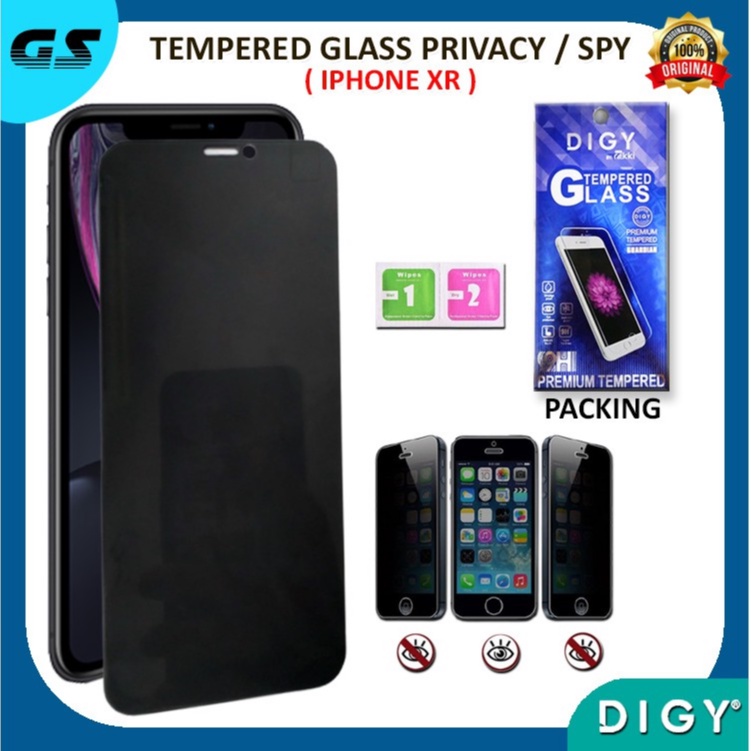 Tempered Glass Anti SPY iPhone Universal infinix IP 11 5 6 7 8 PLUS XS XS MAX IP 12 Hot 9 Kaca Full