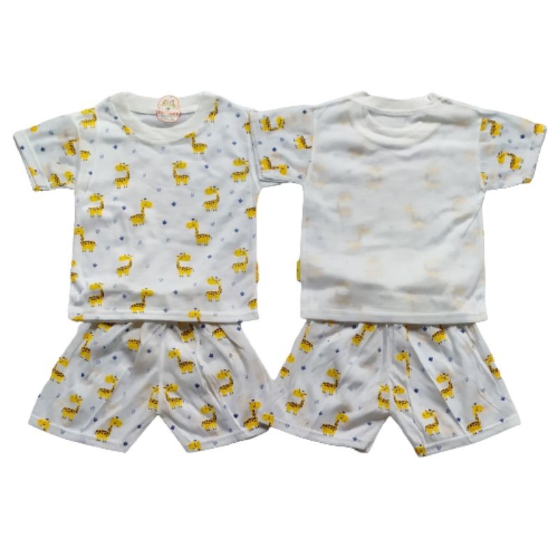 PROMO Setelan baju bayi0 - 6 bulan / setelan baju bayi / baju anak bayi lengan pendek dan celana pendek / setelan bayi motif / promo baju bayi /perlengkapan bayi baru lahir