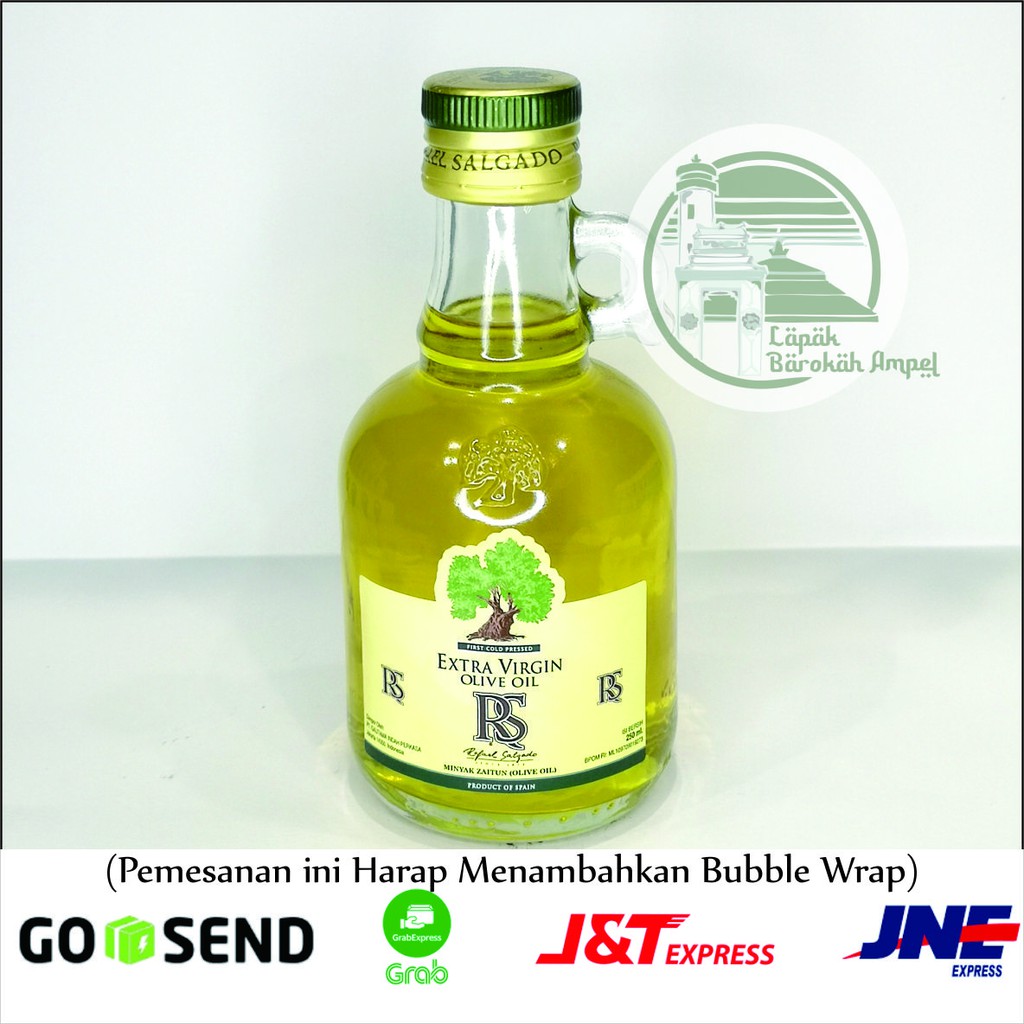 

Extra Virgin Olive Oil /Minyak Zaitun Merk "RS" RAFAEL SALGADO 250 ml