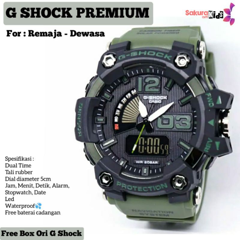 Jam tangan premium model G Shock