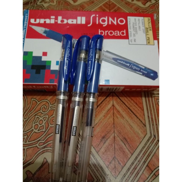 

UNIBALL SIGNO PEN BALLPOINT BROAD WATERPROOF UM 153