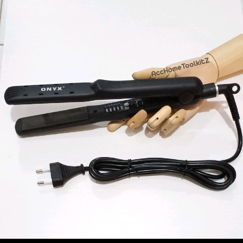 CATOK RAMBUT ONYX 5002 HITAM Alat CATOK Rambut / CATOKAN Hair Iron Ceramic