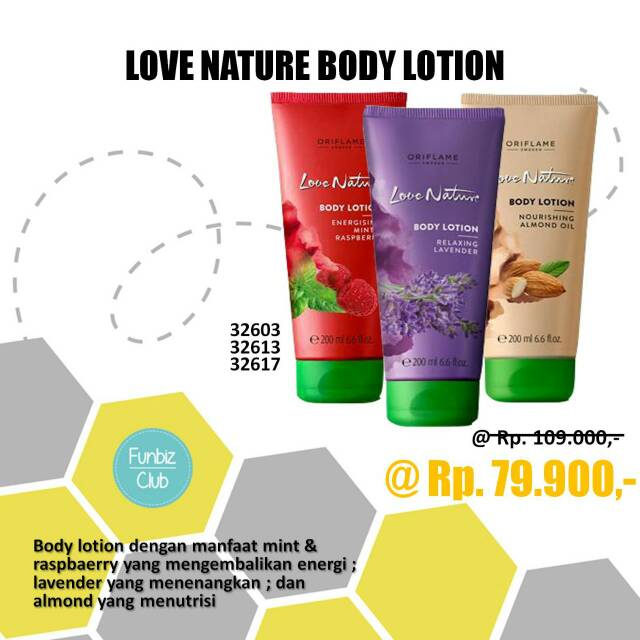 Love nature oriflame sweden