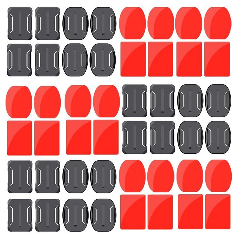 INDORETAIL | Fotografi | Video | Kamera Action Terburu-buru 48 Pcs Plat/Permukaan Melengkung Gunung