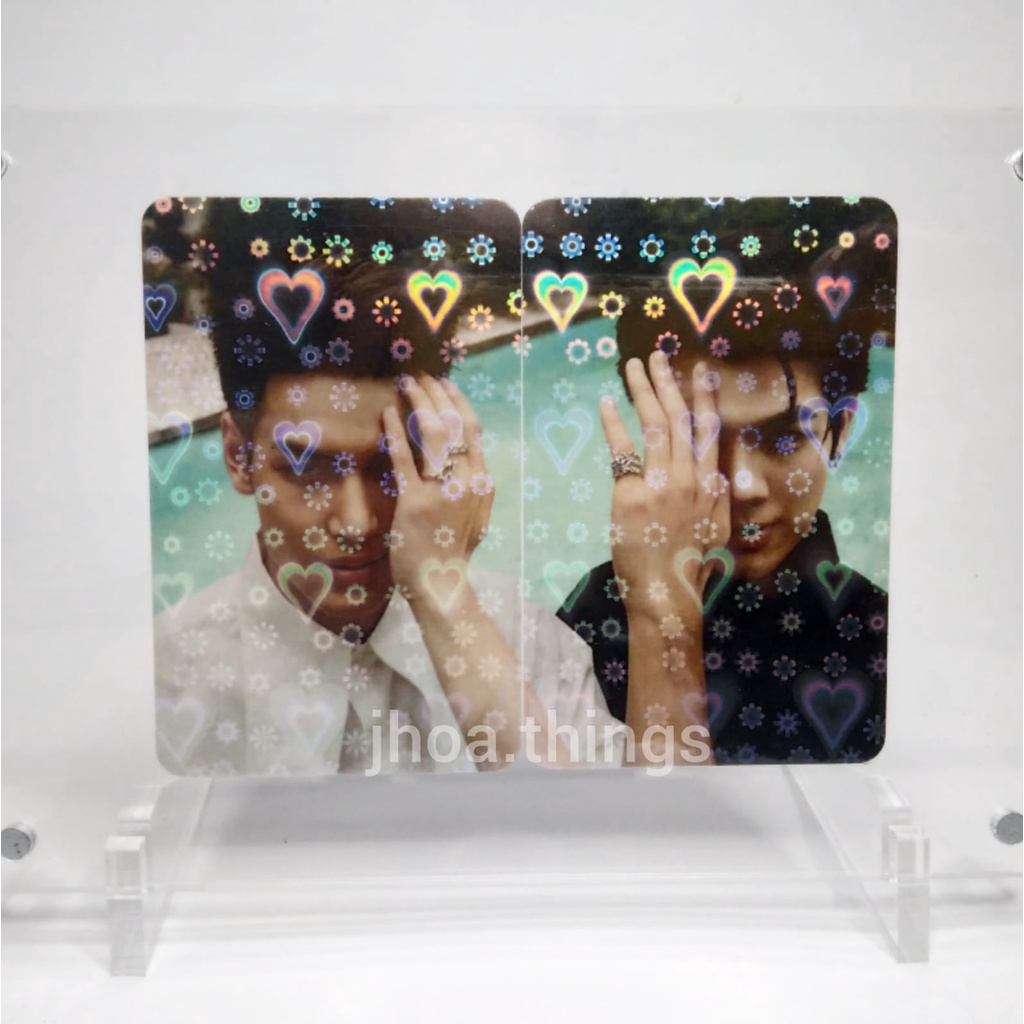 SET PHOTOCARD COUPLE MILE APO HOLOGRAM KINNPORSCHE