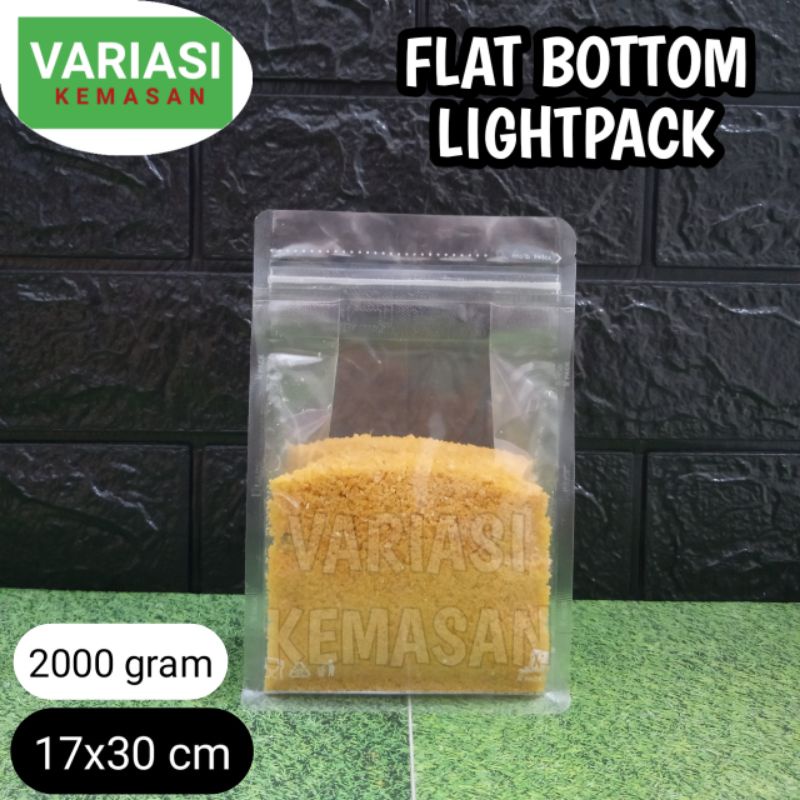FLAT BOTTOM BENING 2000gr FB Kpack Kemasan Kopi
