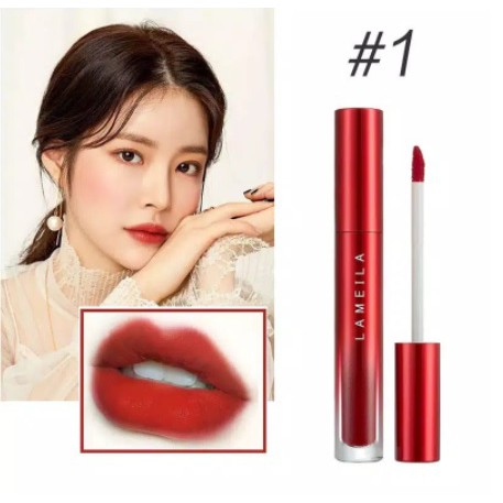 Lipstik Wanita Lameila Just Red Edition Matte Lipstick CJR 2026