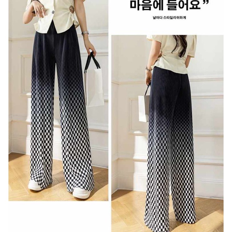 CELANA KULOT PLEATS FASHION IMPORT TERBARU