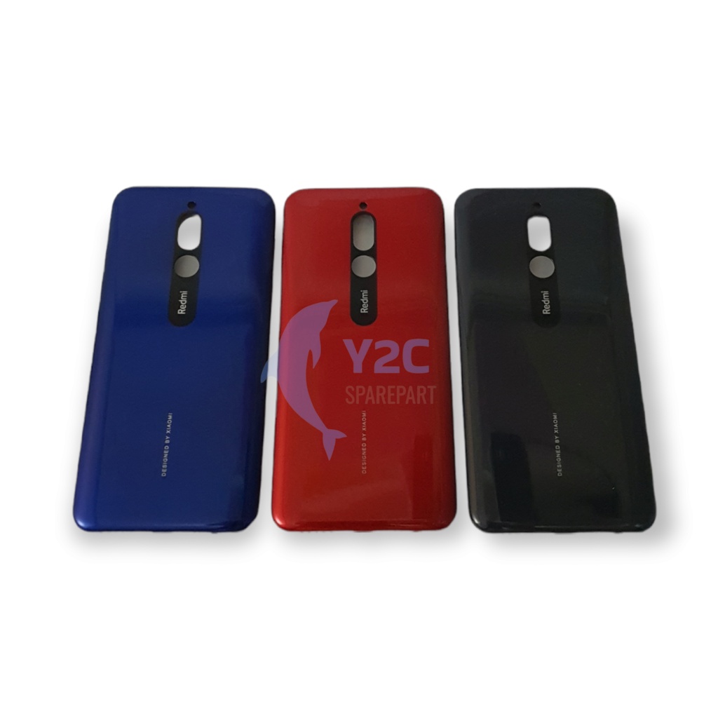 BACKDOOR XIAOMI REDMI 8 / BACK COVER / TUTUP BELAKANG / BATERAI