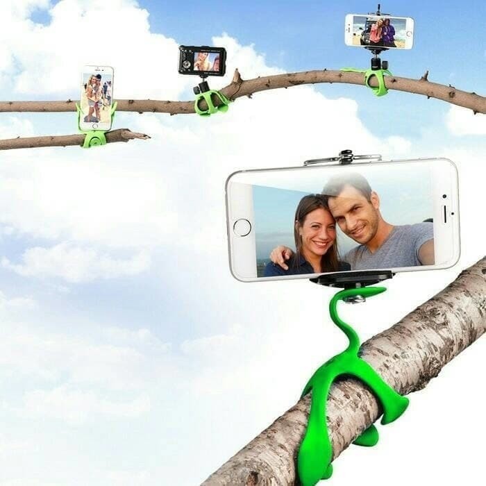 Tripod Gekko Pod Flexible Mini Tripod for smartphone action cam kamera