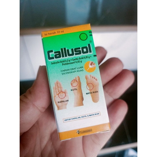 CALLUSOL OBAT KUTIL MATA IKAN DAN KAPALAN