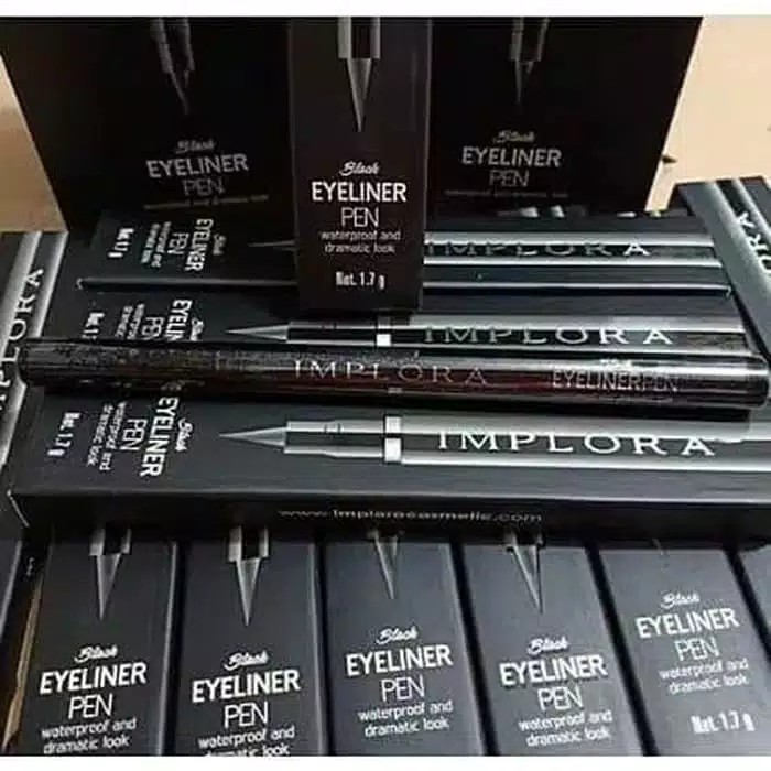 ORIGINAL Implora Eyeliner Pen Hitam Eye Liner Implora BPOM