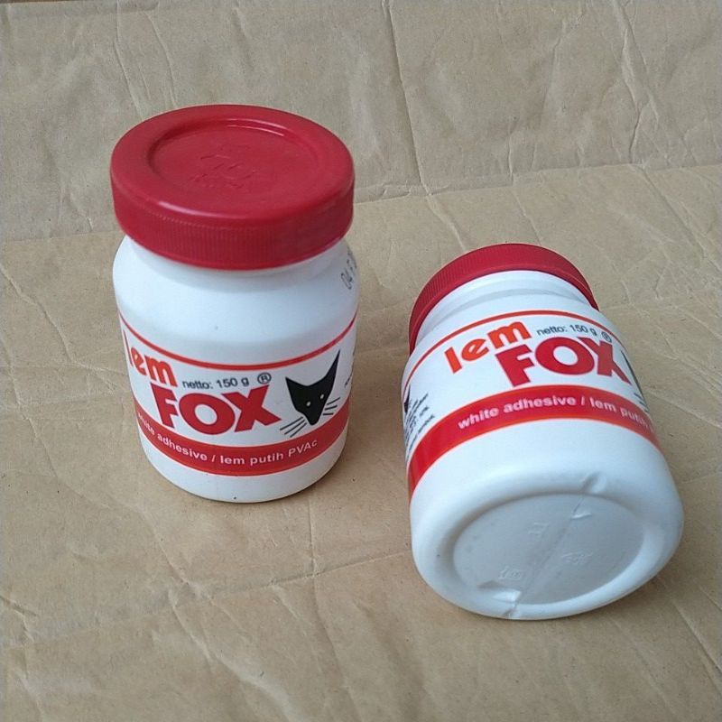 

Lem Fox Botol Putih 150gram/Lem Serbaguna ATK Grosir