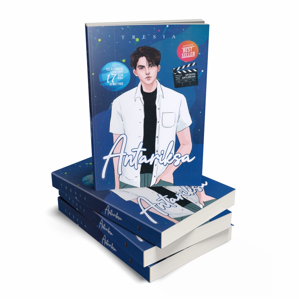 Buku Novel Wattpad Septihan Mariposa Galaksi / Antariksa / Alvaska / Septihan / Mariposa Original Best Seller-ANTARIKSA