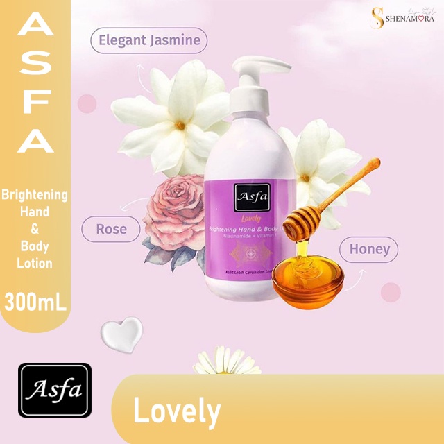 Asfa Brightening Hand Body Lotion 300 ml