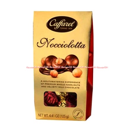 Caffarel Fiemonte Coklat Isi Kacang Chocolate Import 125gr