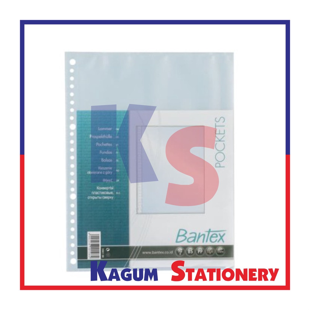

BANTEX POCKETS B5 26 HOLES (10 SHEETS)