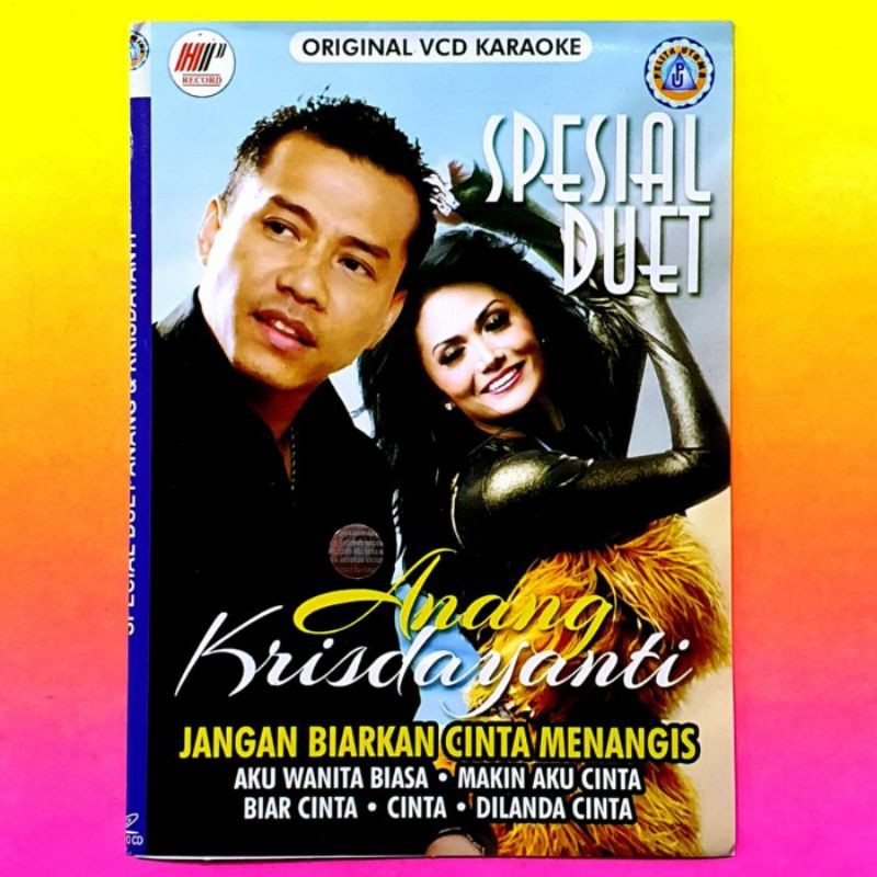 PROMO KASET MUSIK VIDEO VCD ORIGINAL LAGU KARAOKE DUET ANANG KRISDAYANTI