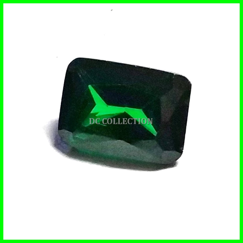 BATU PERMATA GREEN AQUAMARINE OCTAGON CUTTING