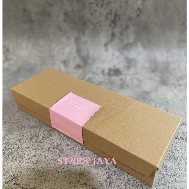 

Box Kraft Brownies 31x11x5cm