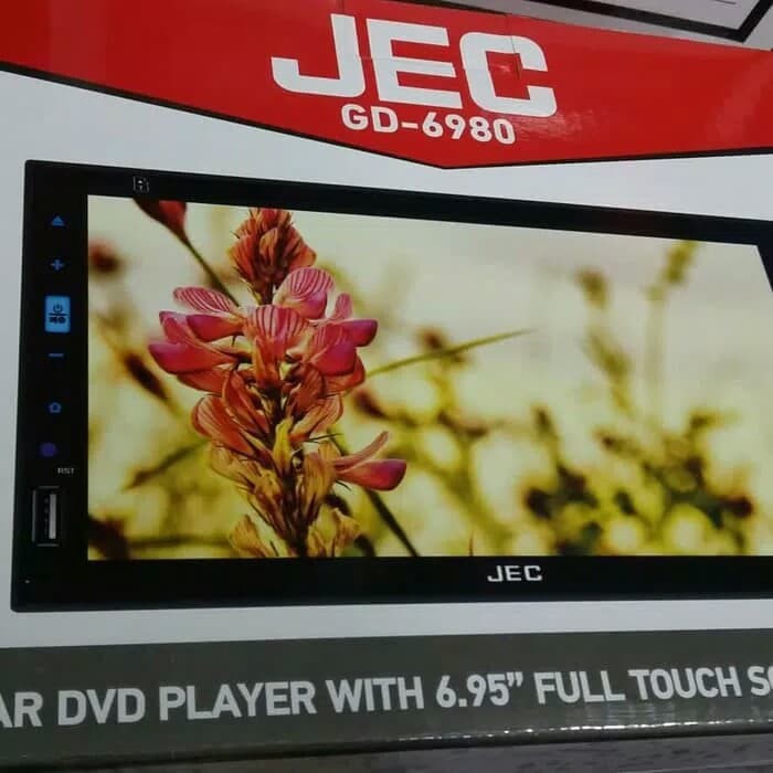 Double din JEC GD 6980 BONUS ANTENA TV